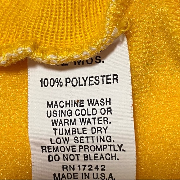 Vintage Snap Bomber Gold West Virginia "I'm A Little Mountaineer” Jacket - Picture 8 of 8